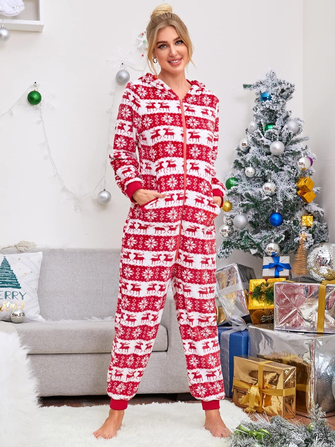 Guêtres De Noël Femme - Jambières Chaudes En Laine à Nœud, Sans Pieds - Pour Danse, Yoga, Fêtes Hiver - Design Festif